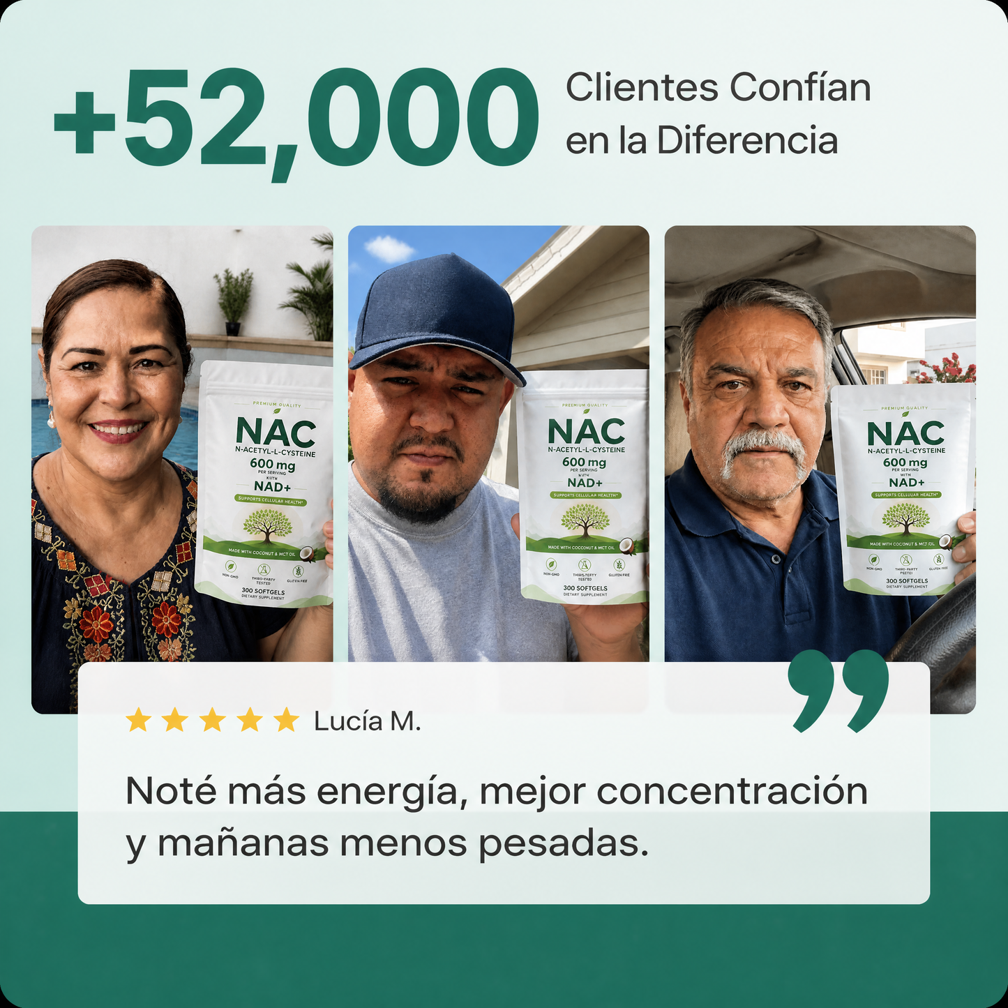 NAC600 & NAD Complejo Diario