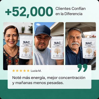 NAC600 & NAD+ Complejo Diario