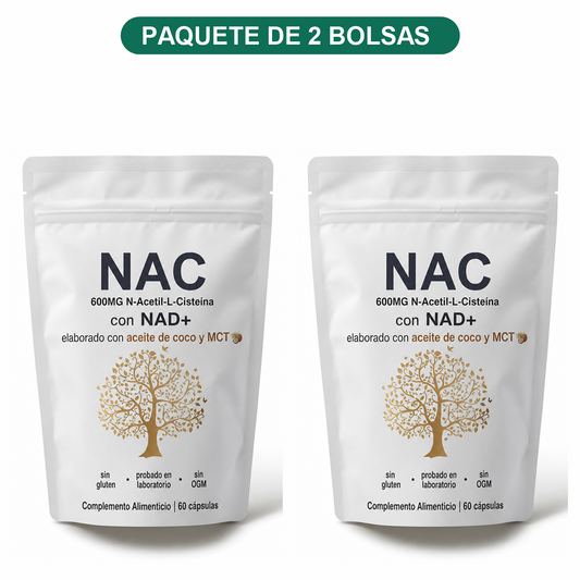 Paquete de 2 bolsas de NAC600 & NAD